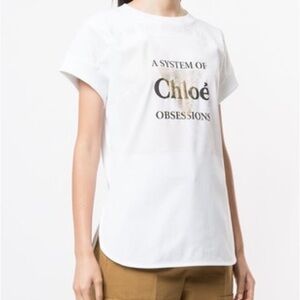 Chloe Cream Graphic Tee